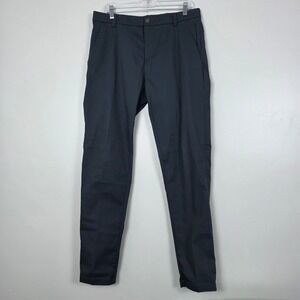 Lululemon Commission Slim Fit Pant Men's Size 32 Gray Commuter Ventlight M5AF5S